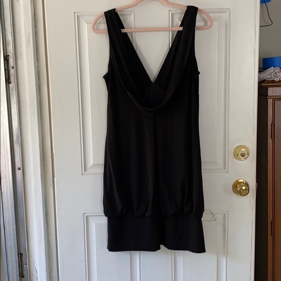 $20 AGB Dress 👗 Black, Sz 14, Sash Back - Picture 2 of 7